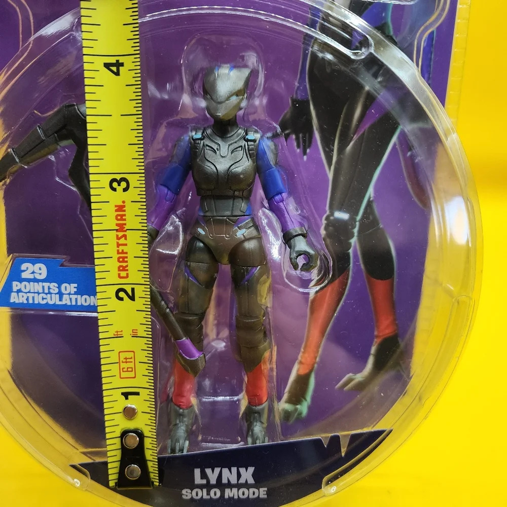 Fortnite Lynx Solo Mode 4" Action Figure 2021 - New - Sealed - Picture 3 of 4